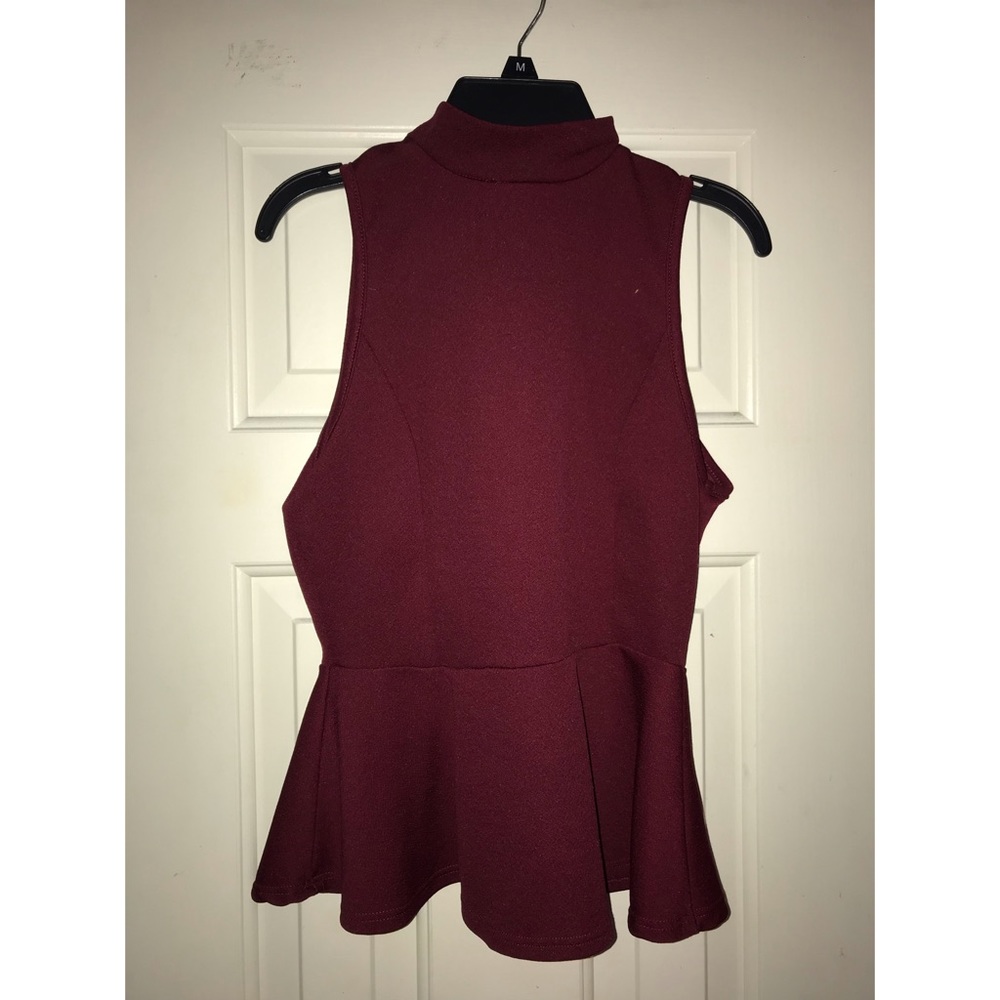 Burgundy Red Top